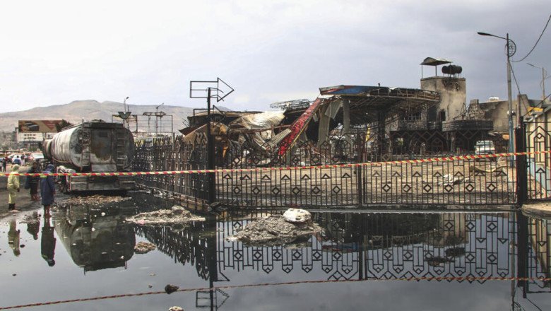 Israel launches strikes on Houthi 'military target' in Yemeni capital Sanaa
