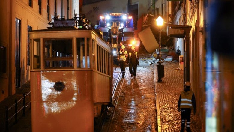 Lisbon funicular crash victims’ nationalities slowly emerge after Portugal streetcar disaster that killed 16