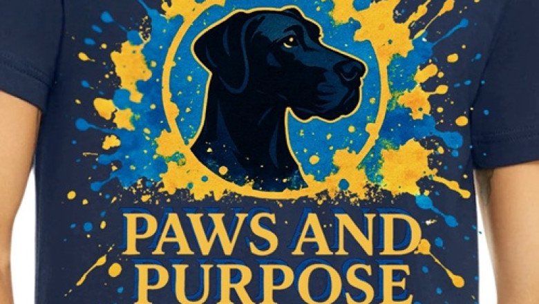 Paws and Purpose Rescue Offering T-Shirts with Proceeds Going to Help Dogs Find Forever Homes