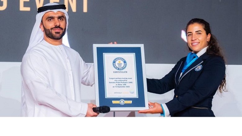 Emirates Pride Perfumes Achieves Guinness World Record for the Largest Perfume Testing Event