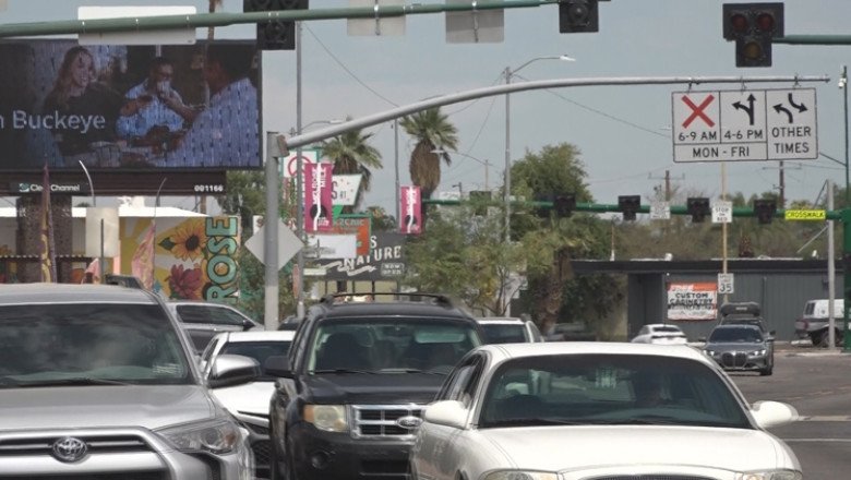Phoenix studies traffic impacts of reverse lanes