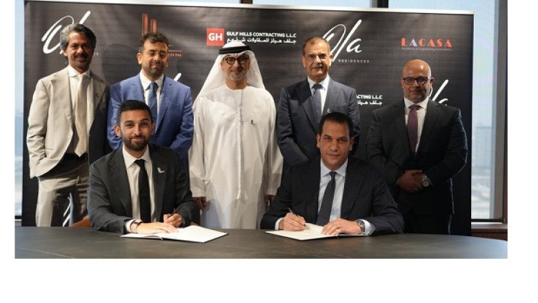 Lacasa Living hosted the official signing ceremony with Gulf Hills Contracting