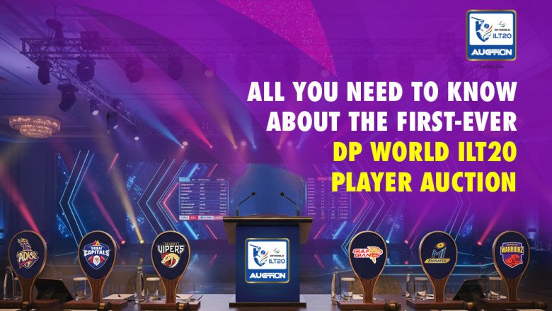 All you need to know about the DP World ILT20 Season 4 Player Auction