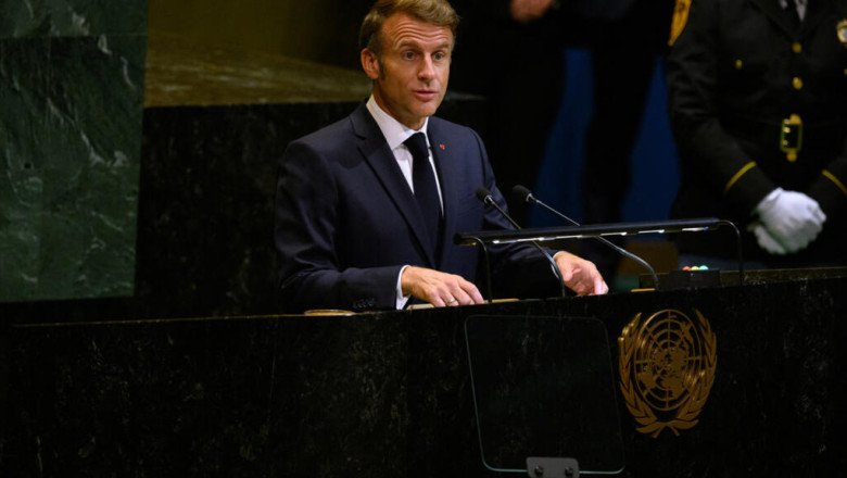 Macron stands with Palestine and Ukraine in UN speech, refuting political 'double standards'