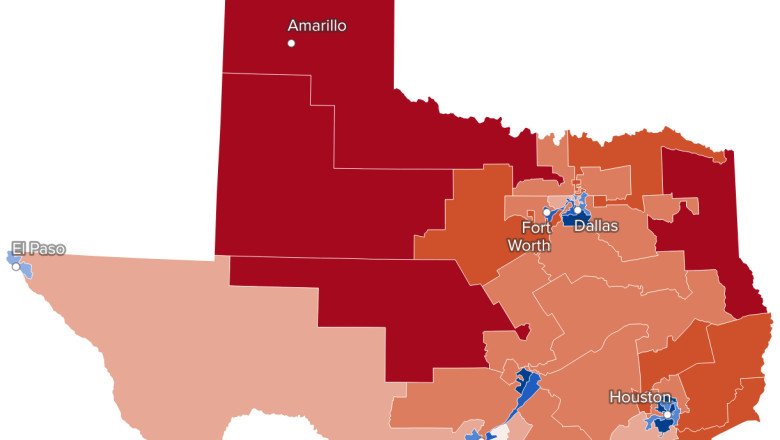 Maps show how Texas, California and Missouri’s redistricting could affect congressional seats